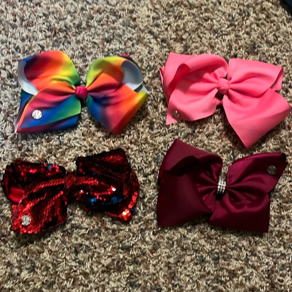 4 jo jo siwa bows